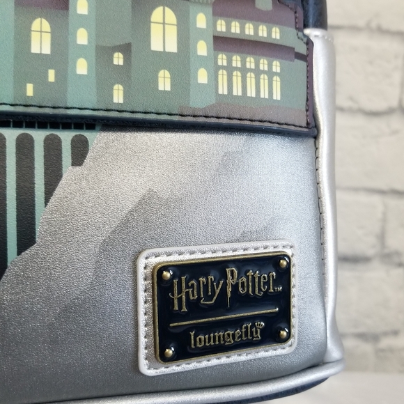 Loungefly Harry Potter Hogwarts School of Wizardry Night Mini Backpack Bag New main image 16